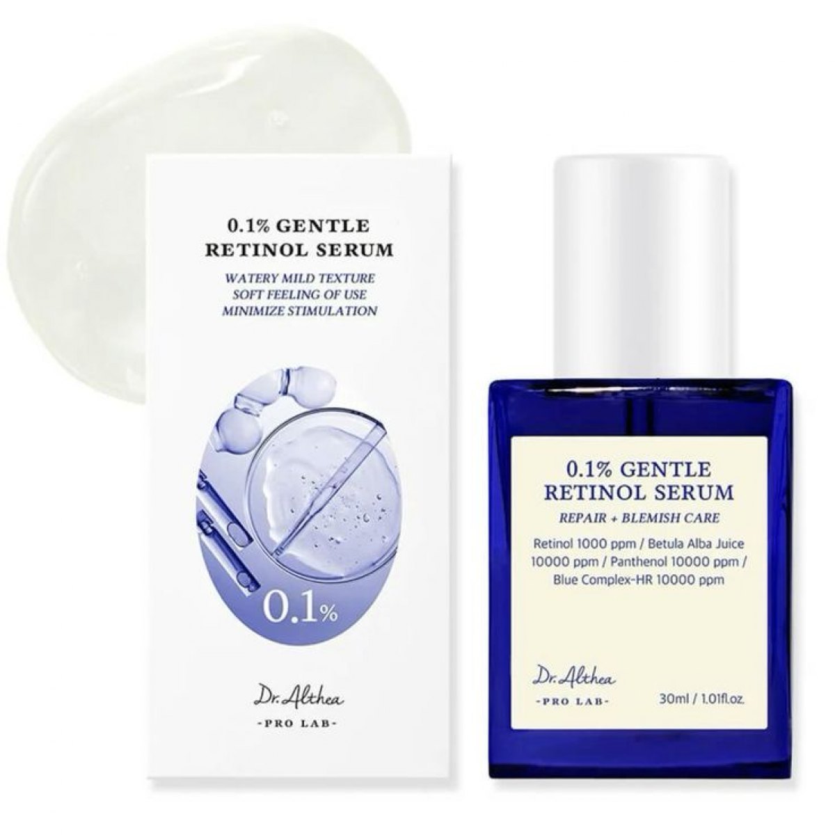 Dr. ALTHEA 0.1% Gentle Retinol Serum 30ml