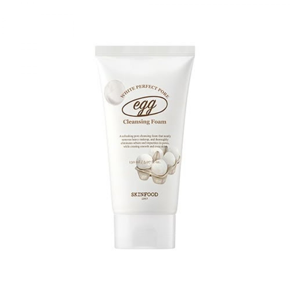 SKINFOOD White Egg Perfecto Pore Cleansing Foam