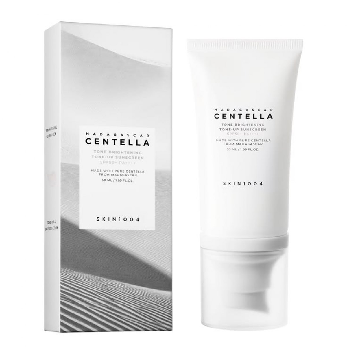 SKIN1004 Madagascar Centella Tone Brightening Boosting Tone-Up Sunscreen SPF50+ PA++++ 50ml