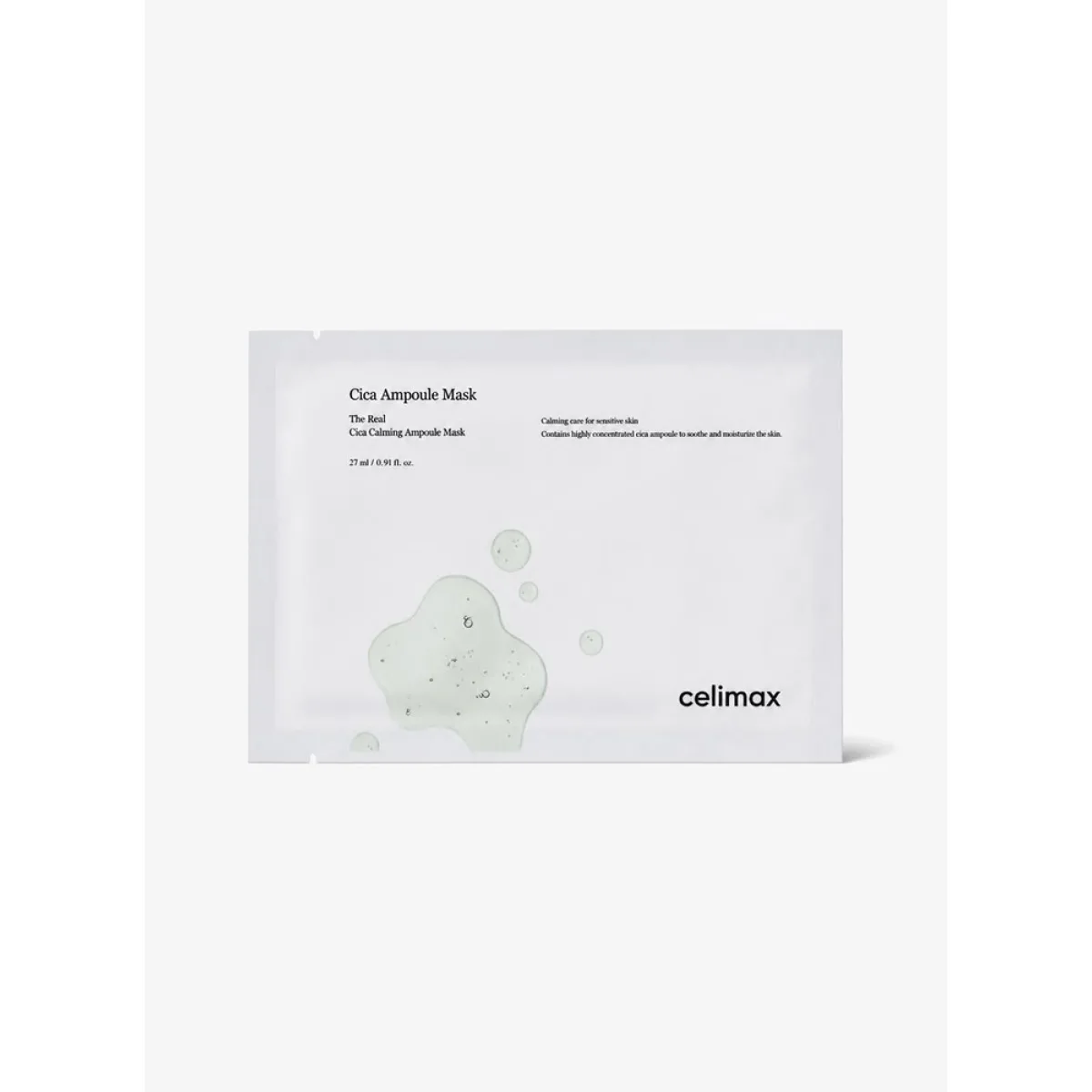 CELIMAX The Real Cica Calming Ampoule Mask