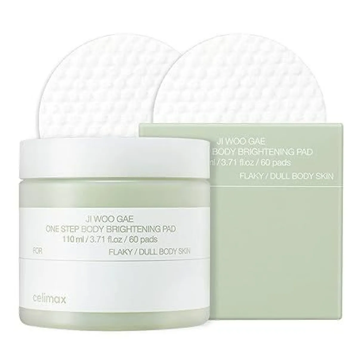 CELIMAX Ji Woo Gae One Step Body Brightening Pad 60pzas